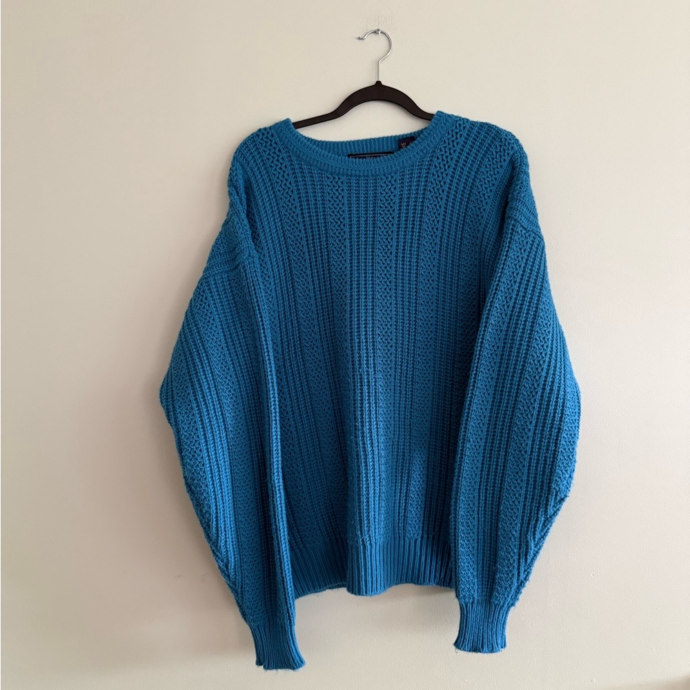 Men's Fisherman Cable Knit Sweater - Vintage